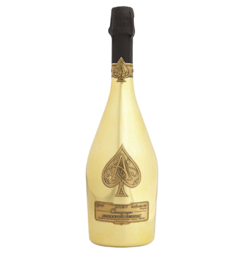 Armand de Brignac 'Ace of Spades' - Brut Gold Champagne - Velvet Bag